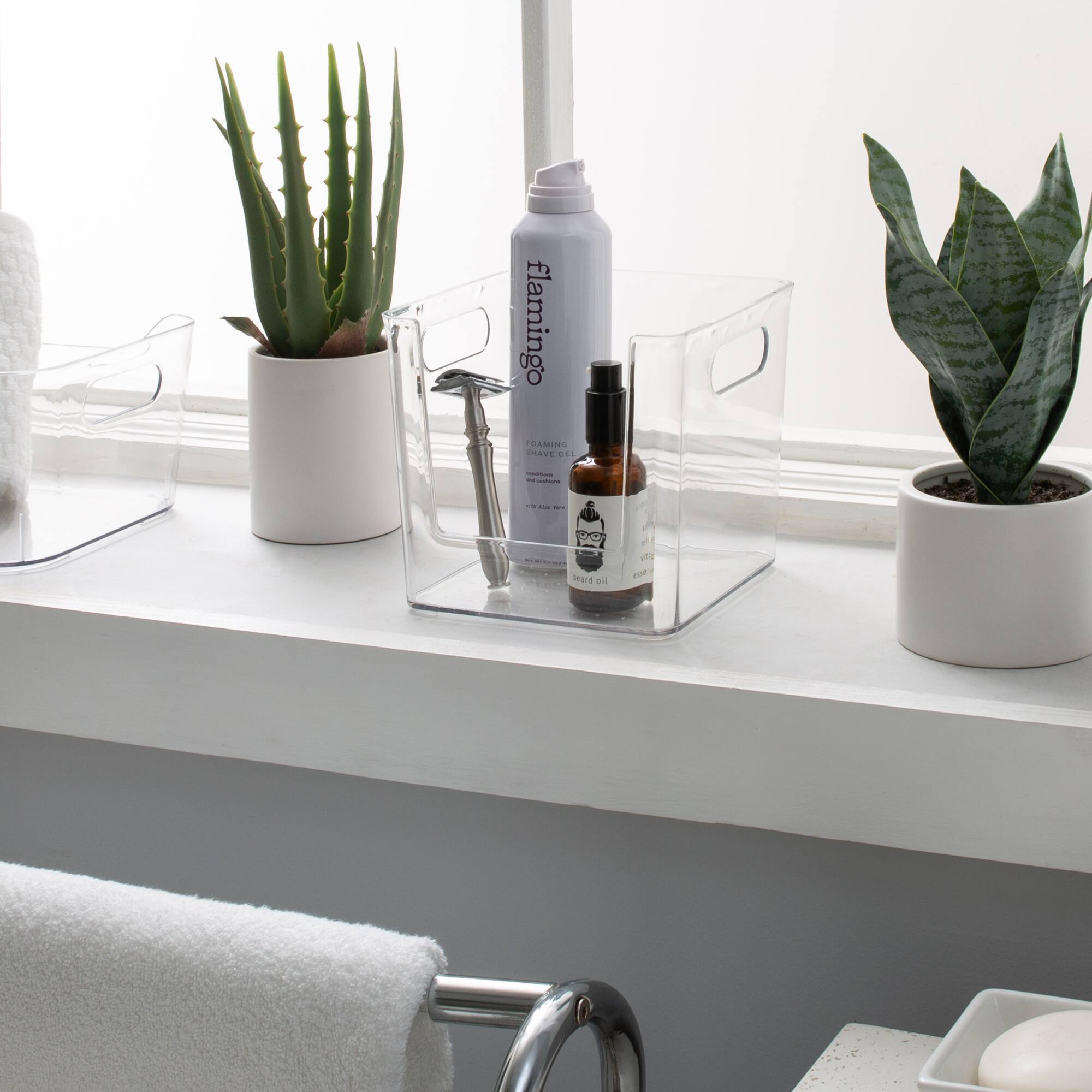 Simplify Square Open Front Organizer Bin
